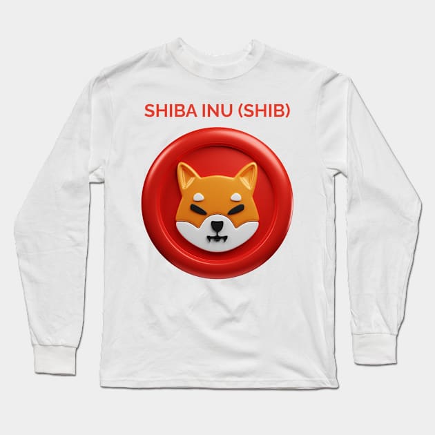 SHIBA INU SHIB Long Sleeve T-Shirt by YousifAzeez